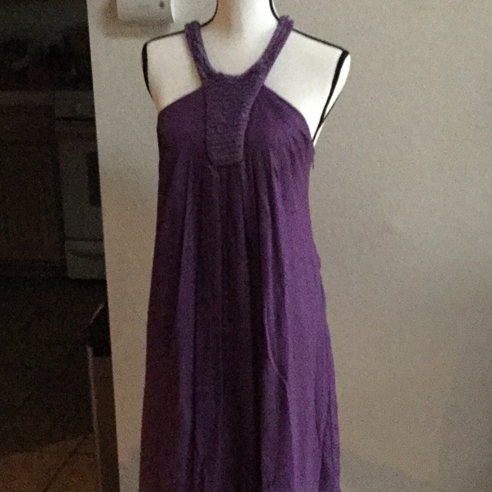 Catherine Malandrino Purple sequined dress size 6